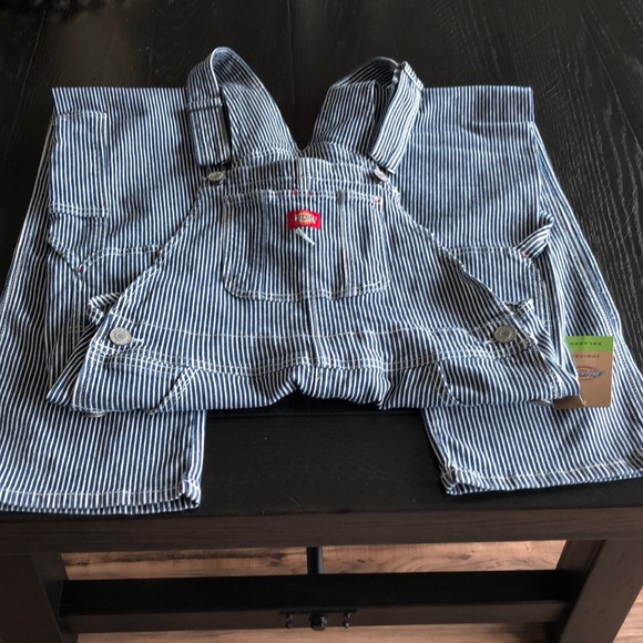 Dickies Jeans Dickie Hickory Stripe Boyfriend Overalls Poshmark